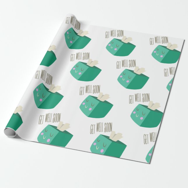 Papel De Presente  Fique Bem Em Breve (Desenrolado)