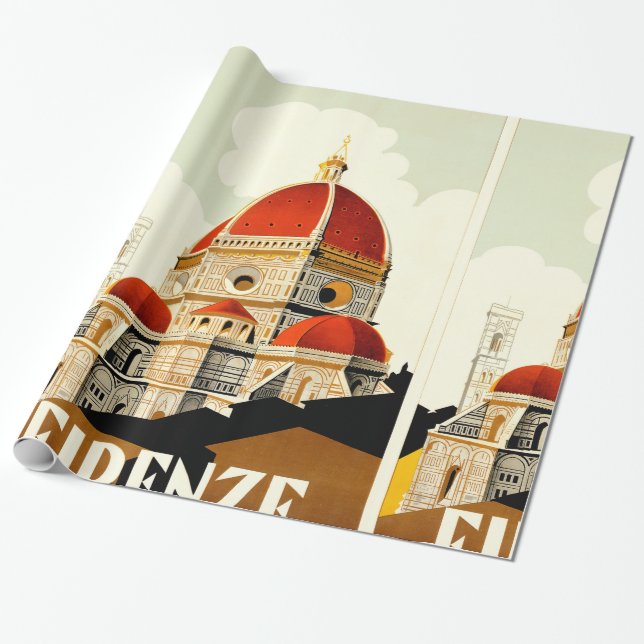 Papel De Presente Firenze (Desenrolado)