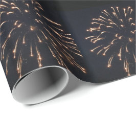 Papel De Presente Fireworks