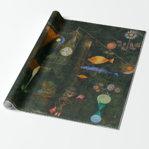 Papel De Presente Fish Magic - Paul Klee