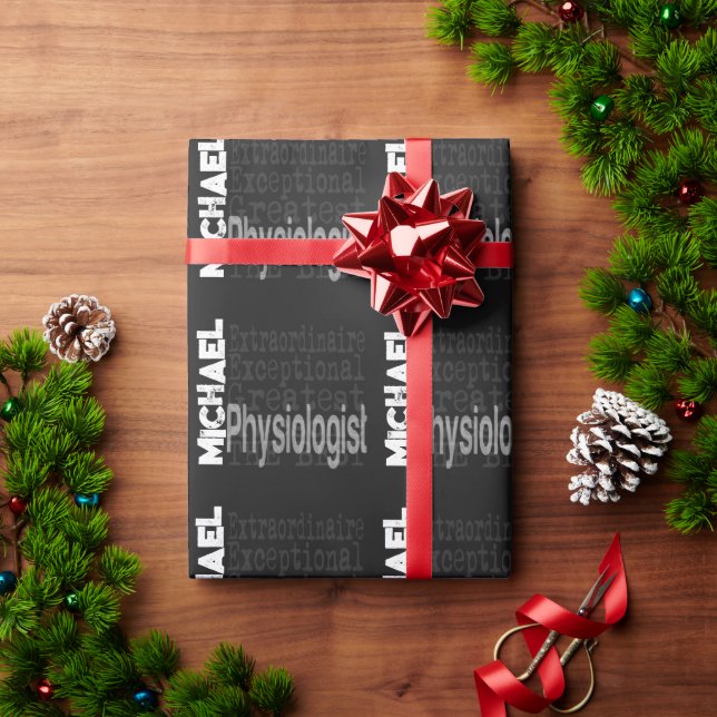 Papel De Presente Fisiologista Extraordinário (Presente de Natal)