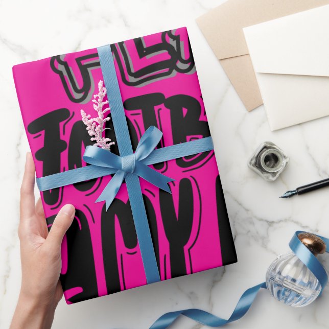 Papel De Presente Flag Football Is My Life (Presentear)