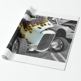 Papel De Presente Flamin' Hot Rod