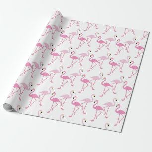 Papel De Presente Flamingo