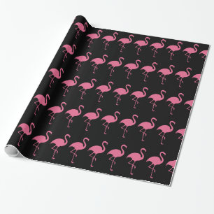 Papel De Presente Flamingo tropical na moda