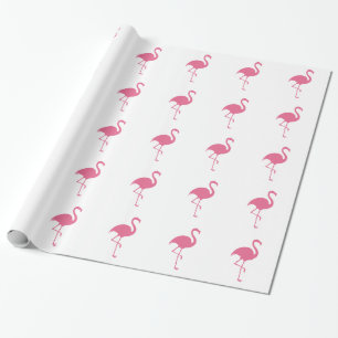 Papel De Presente Flamingo tropical na moda