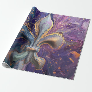 Papel De Presente Fleur De Lis Fluid Pour