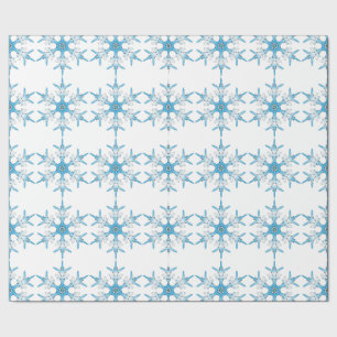 Papel De Presente Floco de Neve