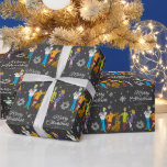 Papel De Presente Floco de Neve de Natal de Gangue de Scooby-Doo Per<br><div class="desc">Veja este Scooby-Doo festivo e o papel de embrulho de Natal Gang! Personalize-o adicionando uma saudação personalizada e seu nome!</div>