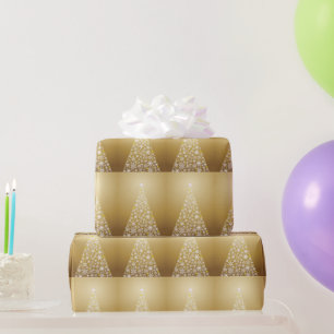 Papel De Presente Floco de neve maravilhoso das estrelas do Natal Do