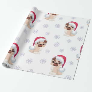 Papel De Presente Flocos de neve e sopas