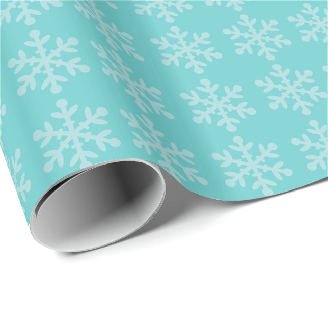 Papel De Presente Flocos - Roll Gift Wrapt Paper CHANGE (ALTERAÇÃO D (Ponta do rolo)