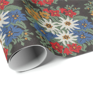 Papel De Presente Flor alpino suíço Edelweiss
