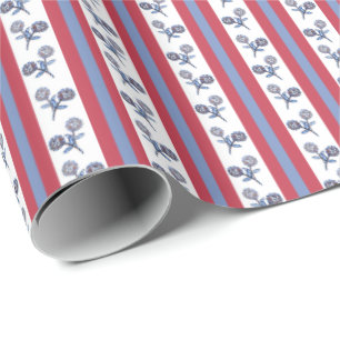 Papel De Presente Flor de Aquarela