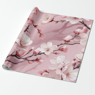 Papel De Presente Flor de Cerejeira