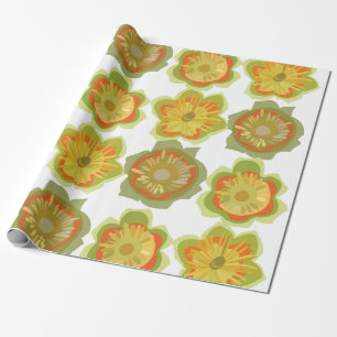 Papel De Presente Flor de Tulipa Álamo Floral