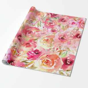 Papel De Presente Flor Orquídea