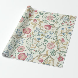 Papel De Presente Flor, Padrão Floral, William Morris