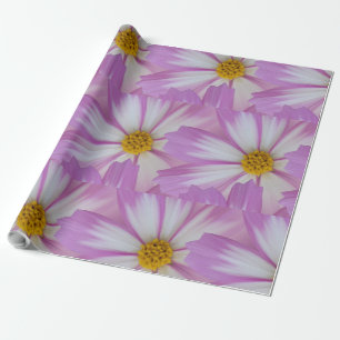 Papel De Presente Flor púrpura clara