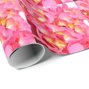 Papel De Presente Flor rosa, cor-de-rosa, hydrangea, cor-de-rosa