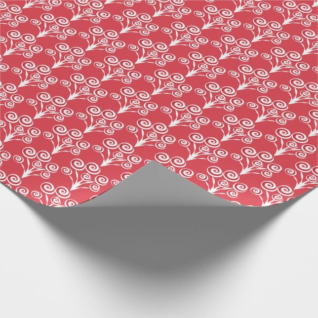 Papel De Presente Floral  (Ponta)