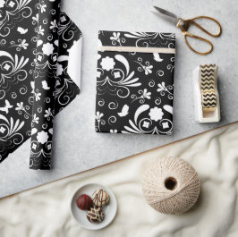 Papel De Presente Floral