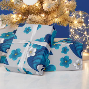 Papel De Presente Floral