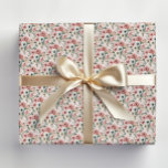 Papel De Presente Floral Aquarela Rosa Branca<br><div class="desc">Este rolo de papel de embrulho floral deslumbrante apresenta um design de aquarela com flores cor-de-rosa, marfim e verde-sage num fundo suave cor-de-rosa. As flores elegantes em estilo anêmona e a folhagem delicada criam um visual atemporal e feminino, perfeito para presentes de aniversários, casamentos, chá de noiva e Dia das...</div>