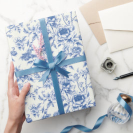 Papel De Presente Floral Chinesice