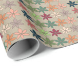 Papel De Presente Floral Colorida<br><div class="desc">Papel colorido de moldagem de padrão floral projetado por Nisha Prabhu. O Colorful Floral Pattern Wrapping Paper é uma opção de empacotamento deliciosa e versátil que adiciona um toque de beleza e elegância a qualquer ocasião para dar presentes. Este papel de embrulho apresenta uma impressionante variedade de designs florais coloridos...</div>
