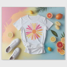 Floral de Citrino de Verão