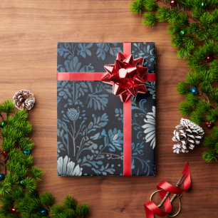 Papel De Presente Floral Elegante