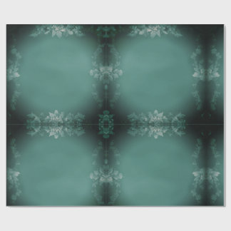 Papel De Presente Floral escuro