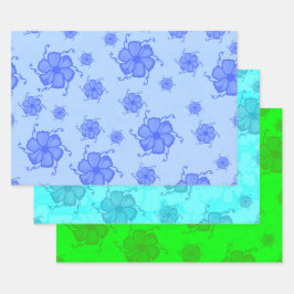 Papel de Presente Floral Festive Tropics BTG
