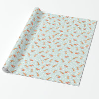 Floral Foxy por impressões de Origami