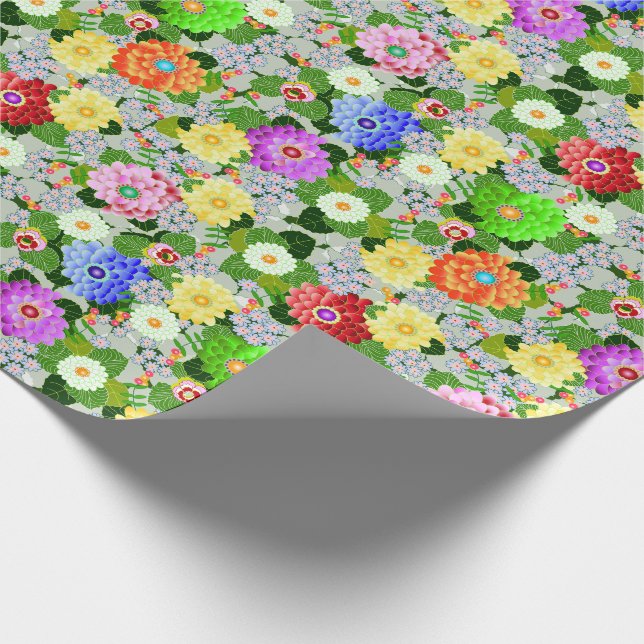 Papel De Presente Floral Garden Beauty (Ponta)