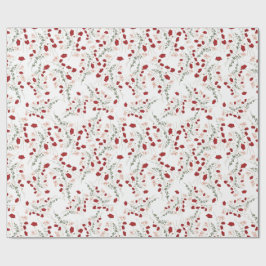 Papel De Presente Floreal Wrapping Paper