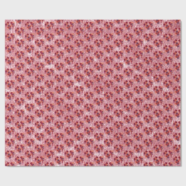Papel De Presente Flores (Aberto)