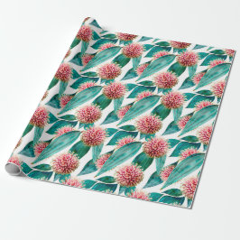 Papel De Presente Flores de Hakea Laurina Pincushion