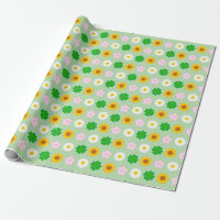 Flores de primavera de Kawaii (Verdes)