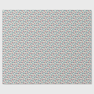 Papel De Presente Florescimento Cósmico Trepador