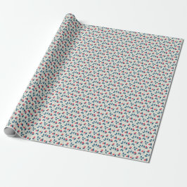 Papel De Presente Florescimento Cósmico Trepador