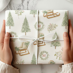 Papel De Presente Floresta da Monografia Russa