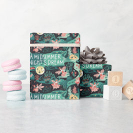 Papel De Presente Floresta Encantada: Fada Whimsical