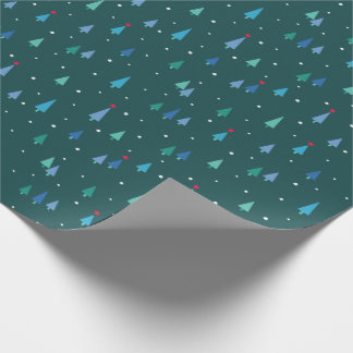 Papel De Presente Florestas Invernais pela Primary.com