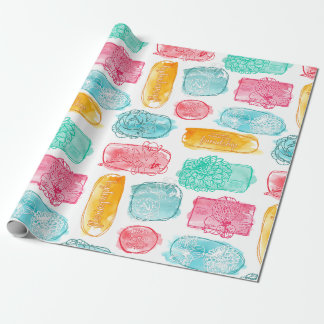 Papel De Presente Floriografia