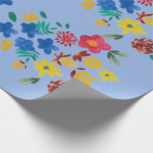 Papel De Presente Flower bouquet wrapping paper (Ponta)