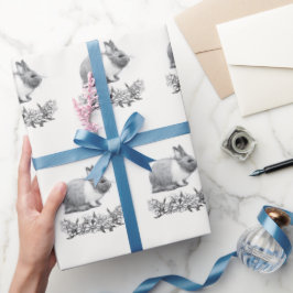 Papel De Presente Fluffy o coelho