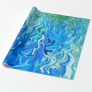 Papel De Presente Fluindo mares.....