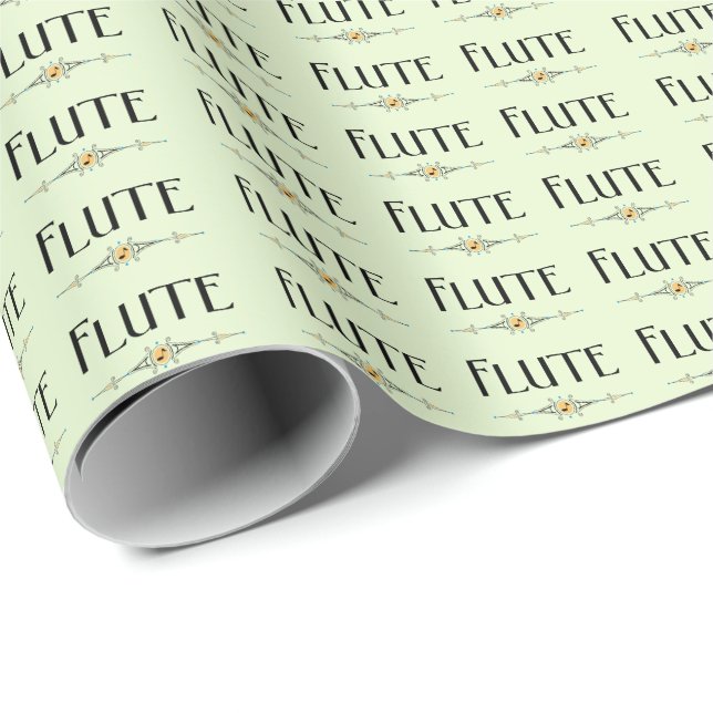 Papel De Presente Flute Decorative Line (Ponta do rolo)